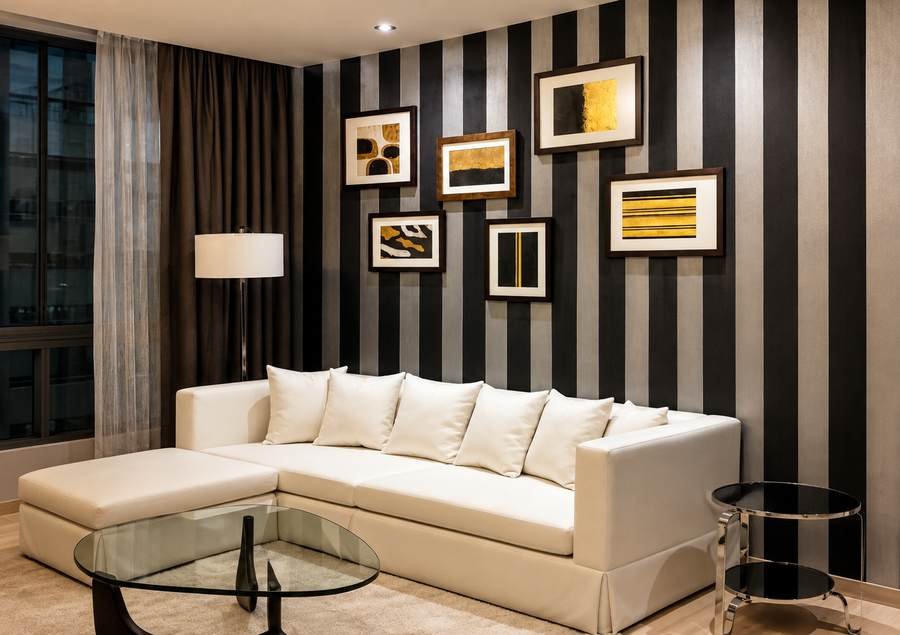 Contemporary Gold Leaf Art