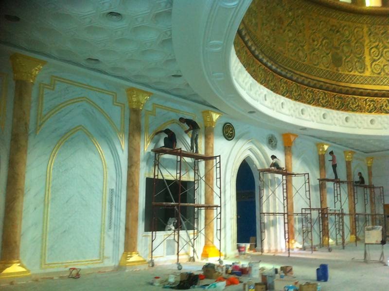 State Mosque — Gilded Capitals